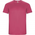 Imola short sleeve kids sports t-shirt, Pink Fluor