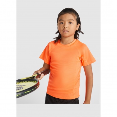 Logotrade promotional giveaway image of: Montecarlo short sleeve kids sports t-shirt