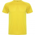 Montecarlo short sleeve kids sports t-shirt, Yellow