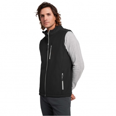 Logo trade promotional products image of: Nevada unisex softshell bodywarmer