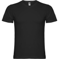 Samoyedo short sleeve men's v-neck t-shirt, Solid black