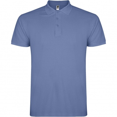 Logo trade promotional giveaways picture of: Star short sleeve men's polo