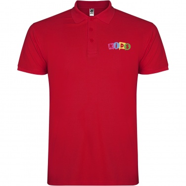 Logotrade promotional item image of: Star short sleeve kids polo