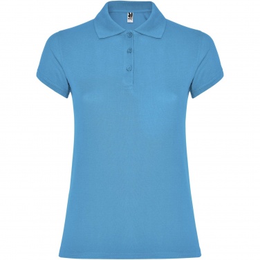 Logo trade promotional giveaways image of: Star short sleeve women's polo