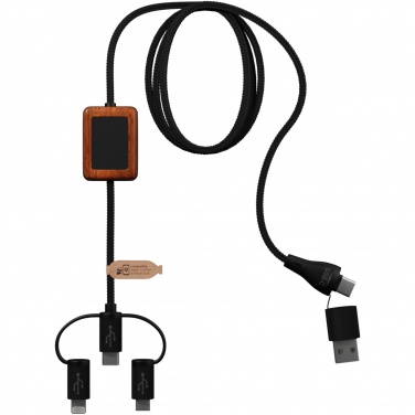 Logo trade corporate gift photo of: SCX.design C46 5-in-1 CarPlay cable