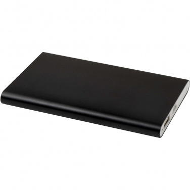 Logo trade promotional gifts image of: Pep 4000 mAh Type-C recycled aluminium power bank 