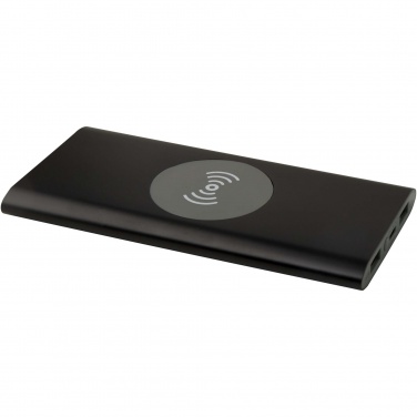 Logotrade promotional items photo of: Juice 8000 mAh Type-C recycled aluminium wireless power bank