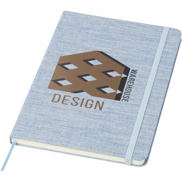 Logo trade promotional giveaways picture of: Ramona A5 cotton notebook