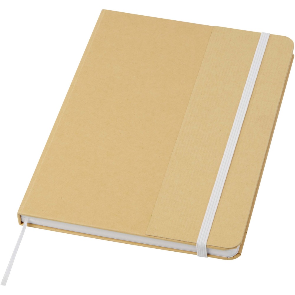 Logotrade advertising product picture of: Nelida A5 recycled cardboard hard cover notebook