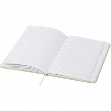 Logotrade promotional merchandise photo of: Nelida A5 recycled cardboard hard cover notebook