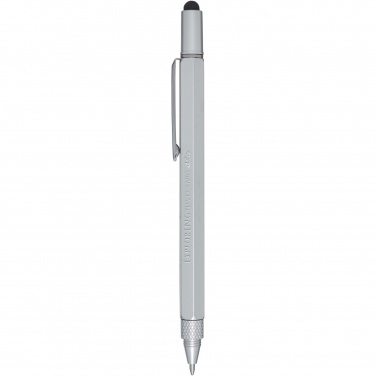 Logo trade promotional products image of: Dora recycled aluminium multifunctional pen