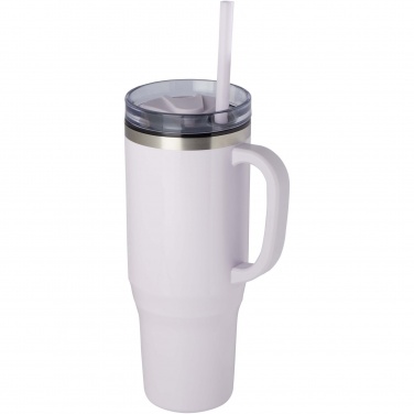 Logo trade corporate gifts image of: Melbourne 1200 ml RCS certified insulated tumbler with straw