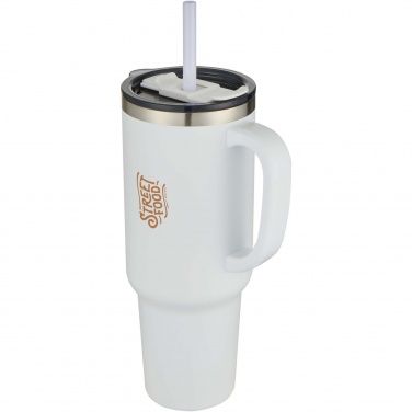 Logo trade corporate gifts image of: Sydney 1200 ml copper vacuum insulated tumbler with straw