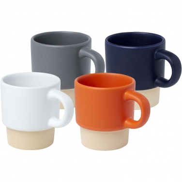 Logotrade business gifts photo of: Olympia 130 ml stackable expresso cup with clay bottom