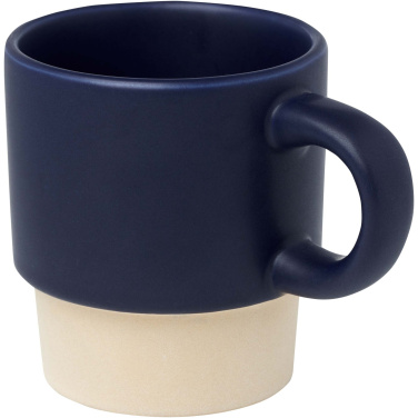 Logo trade corporate gifts image of: Olympia 130 ml stackable expresso cup with clay bottom