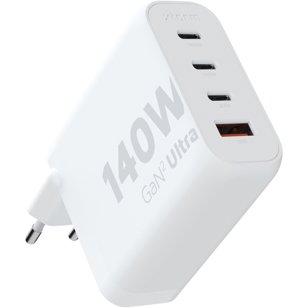 Logo trade promotional item photo of: Xtorm XEC140 GaN² Ultra 140W wall charger