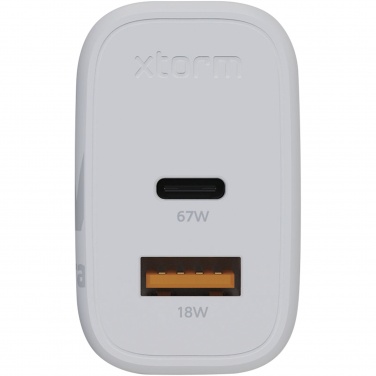 Logotrade promotional giveaway picture of: Xtorm XEC067 GaN² Ultra 67W wall charger