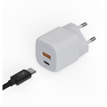 Logo trade promotional merchandise picture of: Xtorm XEC020 GaN² Ultra 20W wall charger