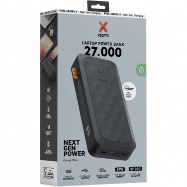 Logo trade promotional giveaway photo of: Xtorm FS5271 Fuel Series 27.000 mAh 67W power bank