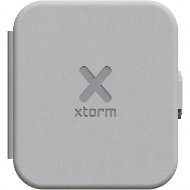 Logo trade promotional gift photo of: Xtorm XWF21 15W foldable 2-in-1 wireless travel charger