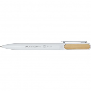 Logo trade promotional products image of: Blanca recycled aluminium ballpoint pen