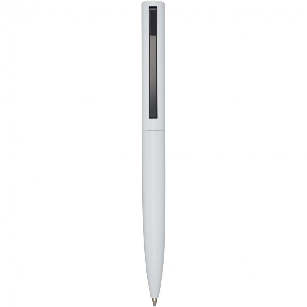 Logo trade promotional merchandise picture of: Juana recycled aluminium ballpoint pen