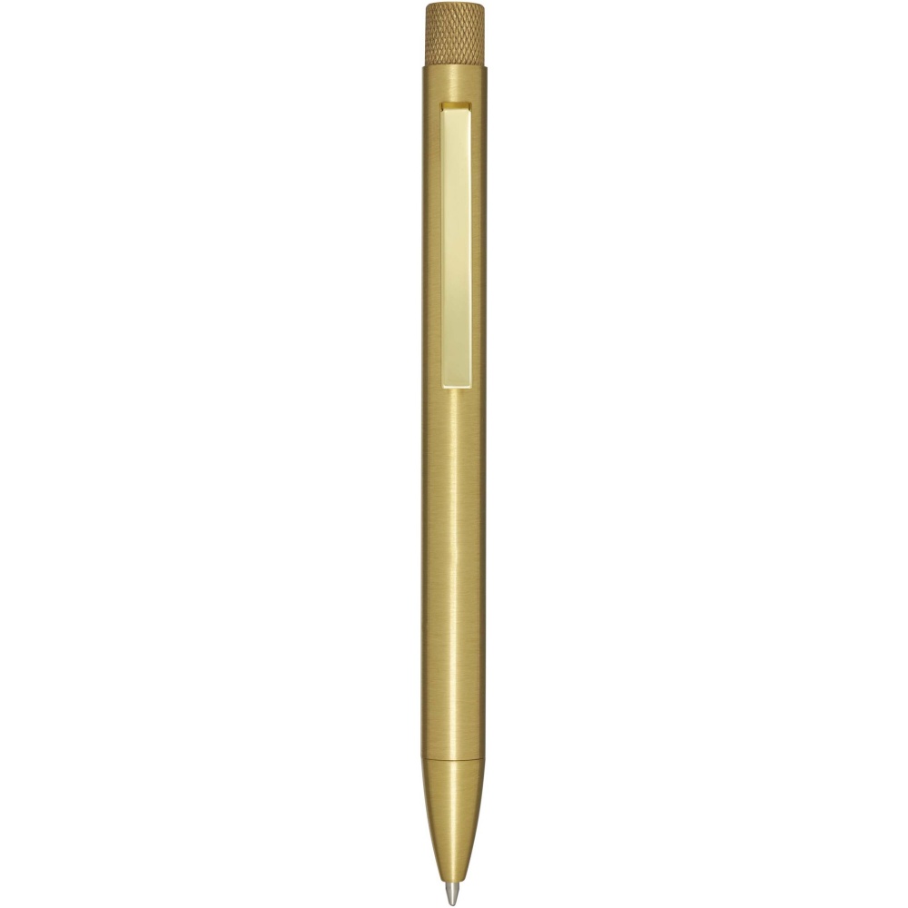 Logotrade advertising products photo of: Beatriz recycled brass ballpoint pen