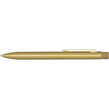 Logotrade promotional products photo of: Beatriz recycled brass ballpoint pen