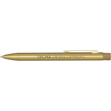 Logotrade advertising products photo of: Beatriz recycled brass ballpoint pen