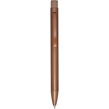 Logo trade promotional merchandise photo of: Beatriz recycled brass ballpoint pen