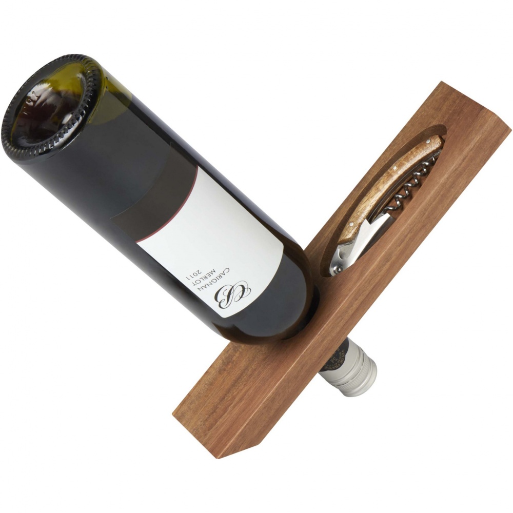 Logo trade advertising product photo of: Vino wine holder set 