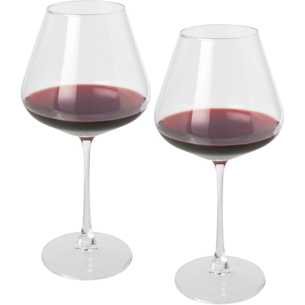 Logo trade promotional merchandise photo of: Rosso 2-piece wine glass set 