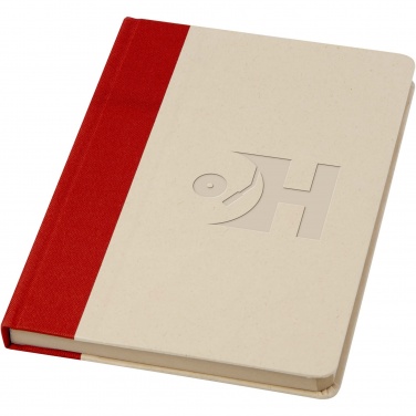 Logo trade promotional items picture of: Liliana A5 sugar cane plastic hard cover notebook