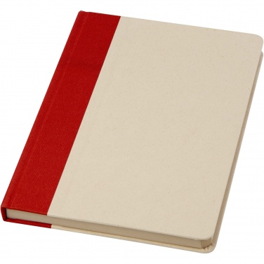 Logo trade promotional product photo of: Liliana A5 sugar cane plastic hard cover notebook