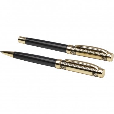 Logo trade promotional items picture of: Legato ballpoint and rollerball pen set