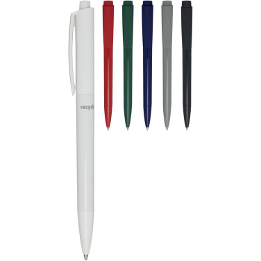 Logo trade business gifts image of: Martha recycled plastic ballpoint pen