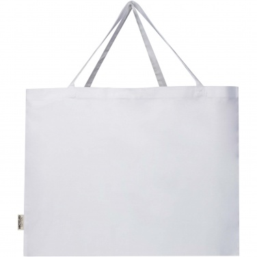 Logotrade promotional merchandise photo of: Odessa 220 g/m² GRS recycled cotton large tote bag