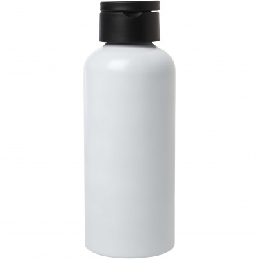 Logotrade promotional merchandise image of: Trinity 600 ml RCS certified recycled aluminium water bottle with RPET lid