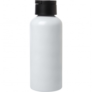 Logotrade promotional merchandise image of: Trinity 600 ml RCS certified recycled aluminium water bottle with RPET lid