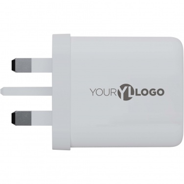 Logotrade corporate gifts photo of: Xtorm XEC067G GaN² Ultra 67W wall charger - UK plug