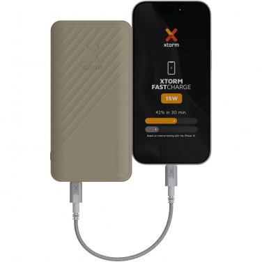 Logo trade promotional giveaways image of: Xtorm XG220 Go2 15W 20.000 mAh fast charge power bank 