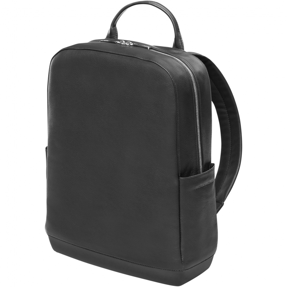 Logo trade promotional giveaways image of: Moleskine Classic leather backpack