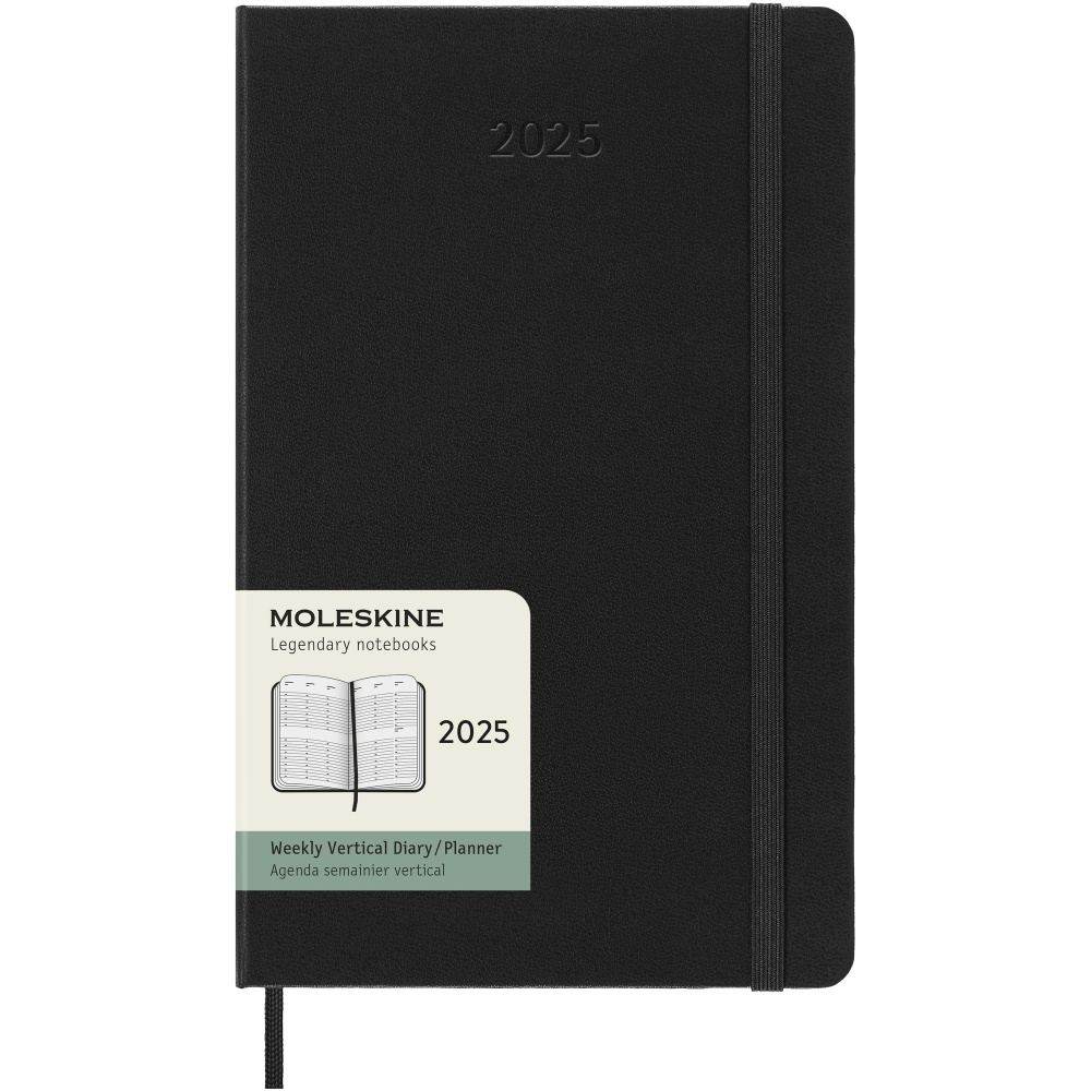 Logo trade promotional products picture of: Moleskine hard cover 12 month L weekly planner vertical