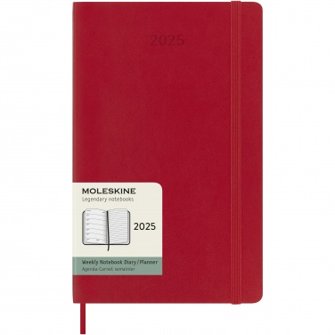 Logo trade business gift photo of: Moleskine soft cover 12 month weekly L planner