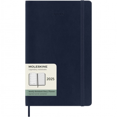 Logo trade promotional merchandise photo of: Moleskine soft cover 12 month weekly L planner