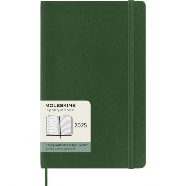 Logo trade promotional merchandise photo of: Moleskine soft cover 12 month weekly L planner