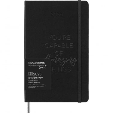 Logo trade corporate gifts picture of: Moleskine 12 month L weekly Smart Planner