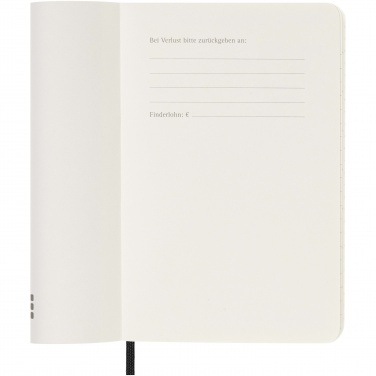 Logo trade promotional products image of: Moleskine soft cover 12 month weekly PK planner - German