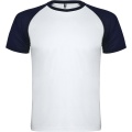 Indianapolis short sleeve kids sports t-shirt, White / Navy Blue