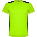 Detroit short sleeve unisex sports t-shirt, Lime / Solid black